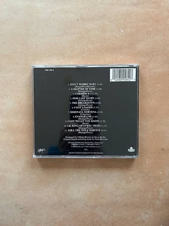 CD: Los Lobos How will the wolf survive – Usato da Wiggiswil venduto da Cwi0 1