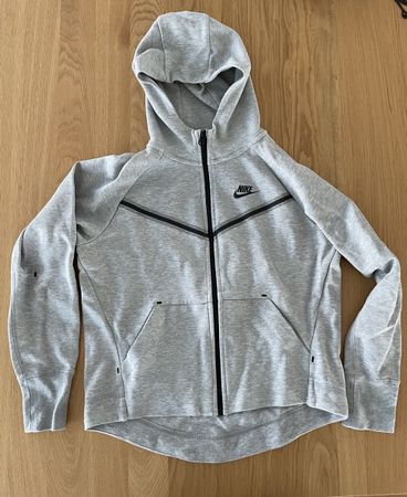 Kinder Nike Tech Fleece Zip Hoodie Grau XL