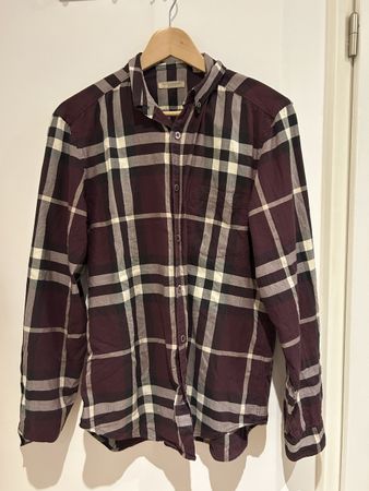 Chemise Burberry Homme à carreaux coton taille M