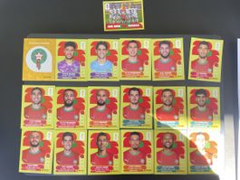 WM 2026 Panini Vollständiges Team MAROKKO