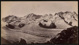 Fotografie Zermatt, Gletscher Monte Rosa