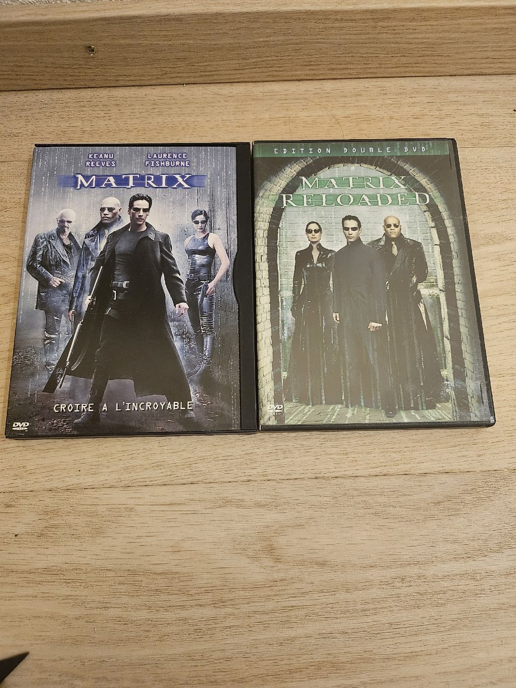 Tutti i DVDs: DVD Matrix + Matrix Reloaded - Double DVD – Usato da La Joux FR venduto da car_ck96