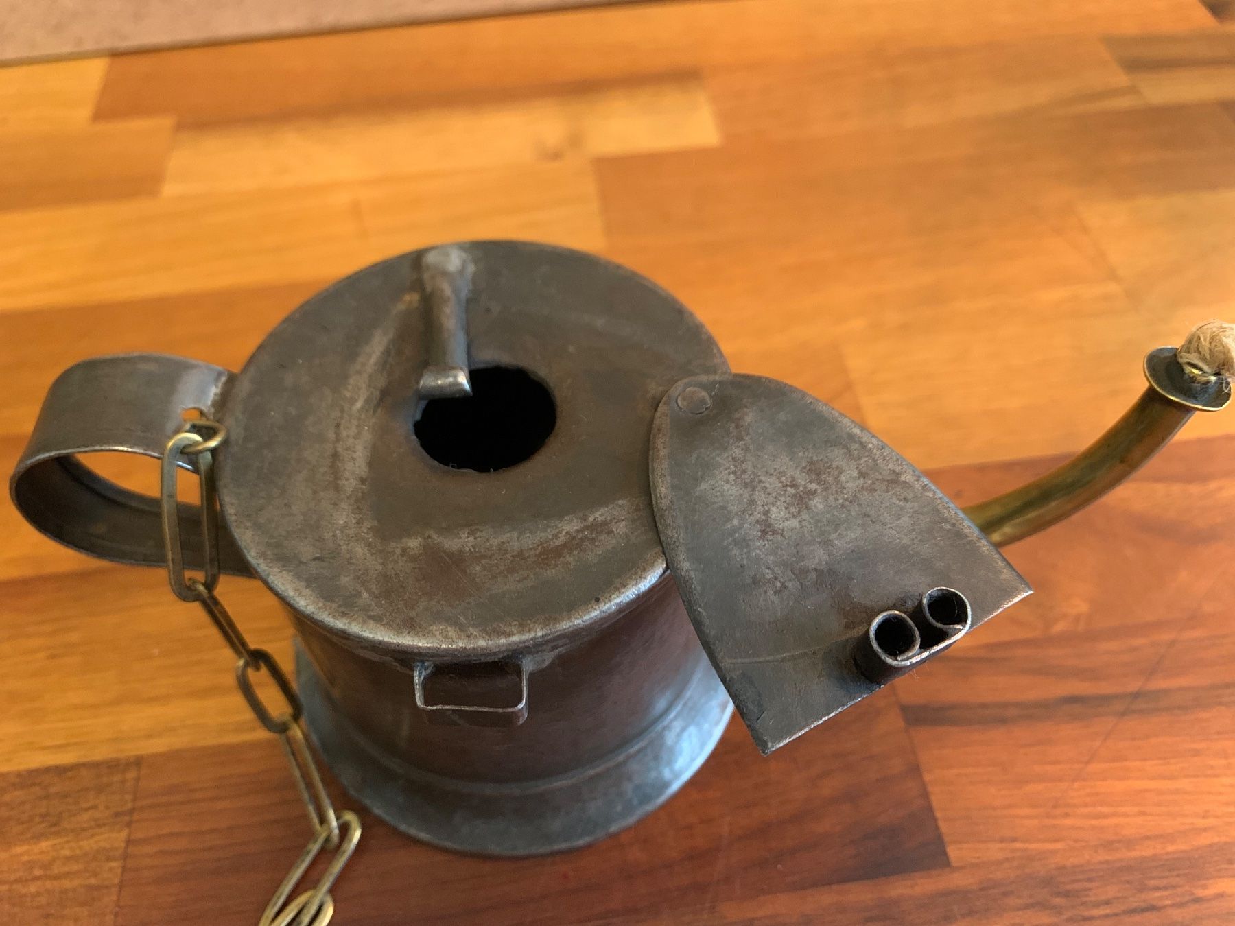 Lampade: sehr schöne Öllampe – Usato da Winterthur venduto da sommer_2019 1