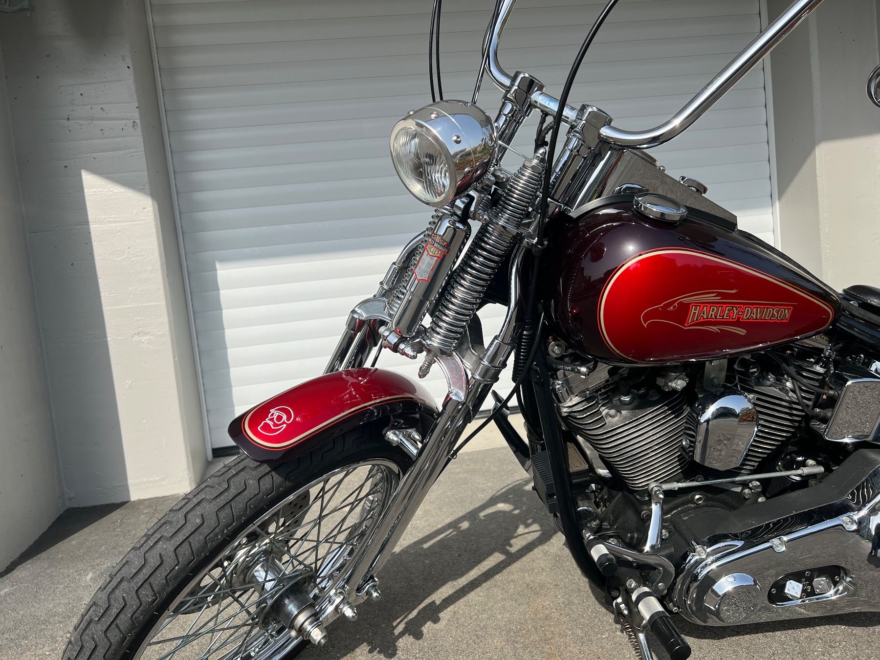 Harley-Davidson Chopper: HARLEY-DAVIDSON FXSTS Springer Softail Bobber – Usato da Wittenbach venduto da DagobertDuck01 8