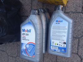 5x Mobil 1 ATF 220 Automatik-Getriebeöl 1L – Neu & Unbenutzt