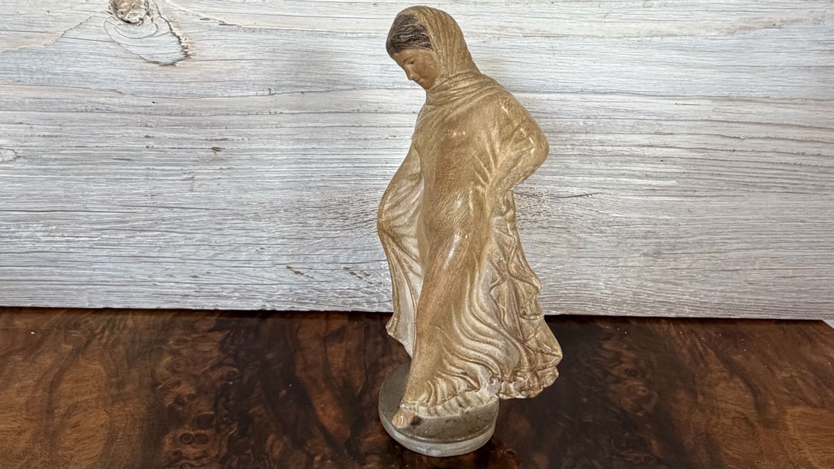 Figuren: Tanagra Figur Replik um 1920 – Gebraucht aus Riedholz von Frettchen63 7