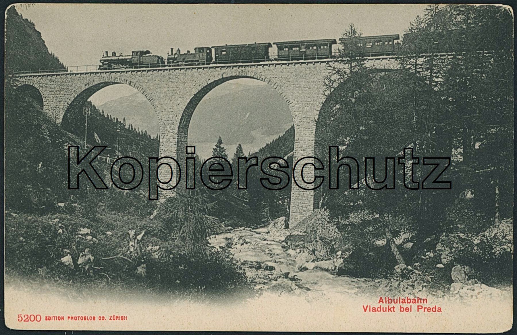 Cartoline postali: GR Preda - Albula Rhätische Bahn RhB - Bergün – Nuovo (secondo la descrizione) da Schindellegi venduto da leecollect