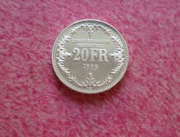 Gedenkmünze, Schweiz 1999, Silber