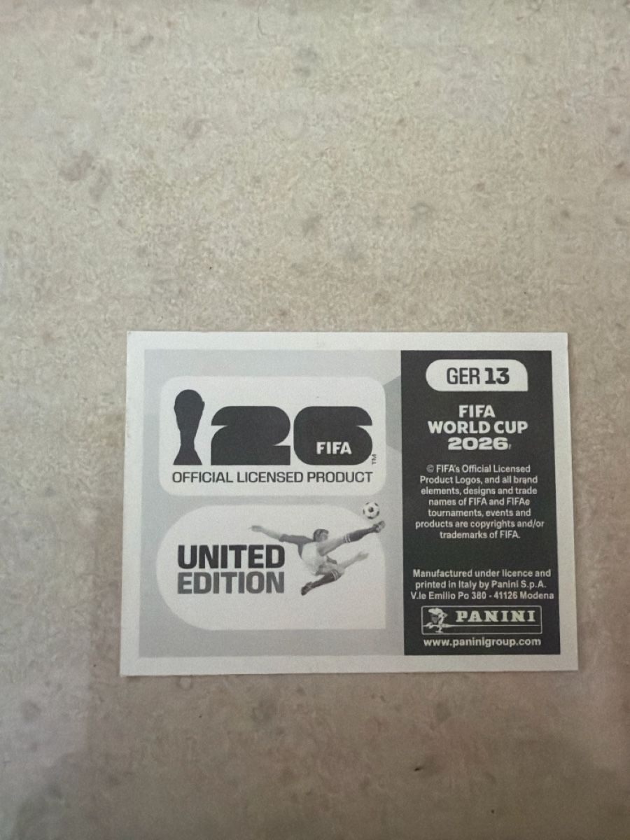 Panini Carte collezionabili: Panini ger 13 – Nuovo (secondo la descrizione) da Bütschwil venduto da sof_p98b 1