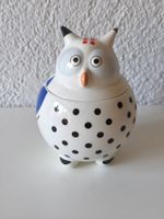 Porzellan Dose Zuckerdose Eule bunt Keramik Villeroy & Boch