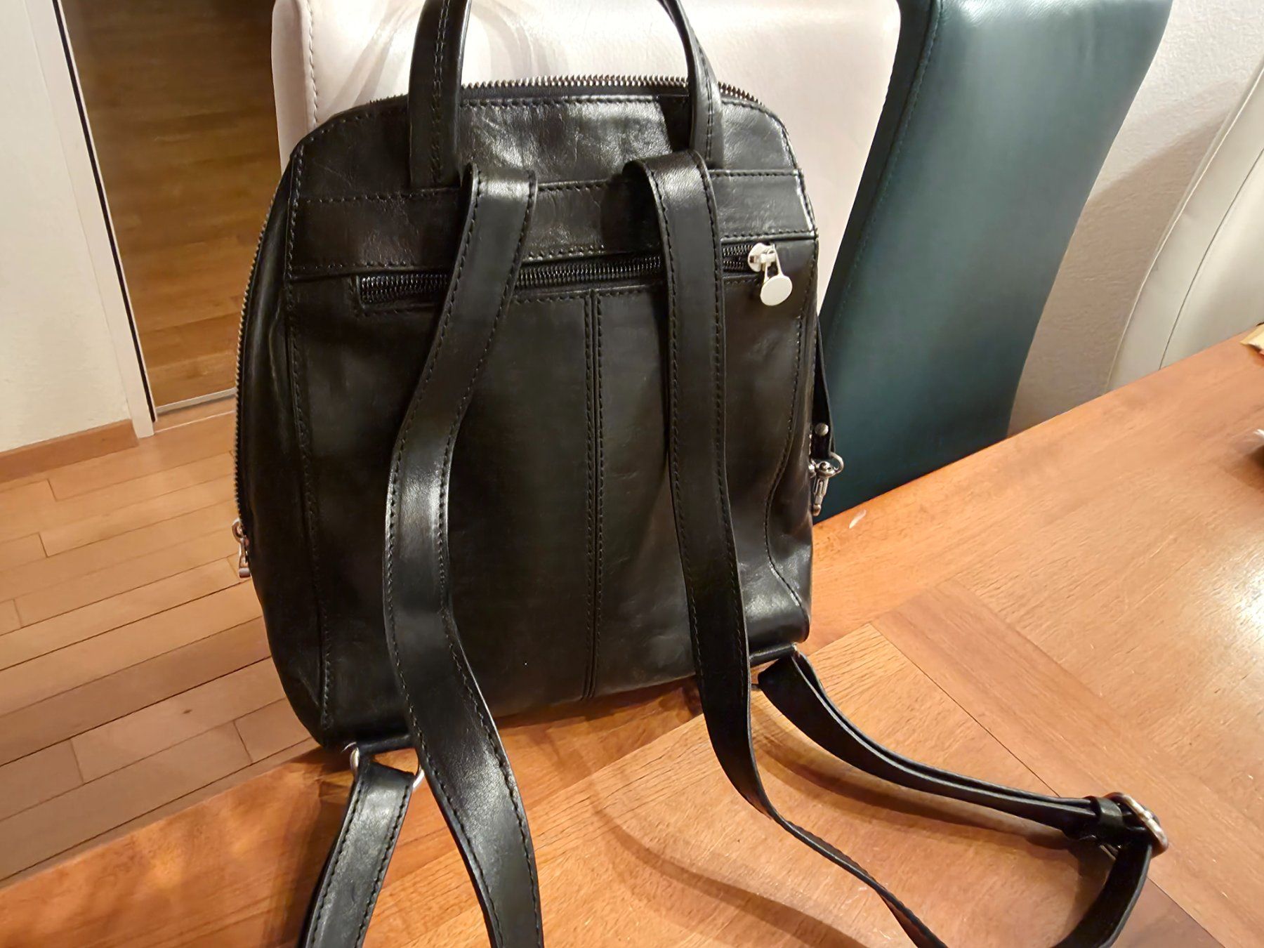 07 14 Zaini: hochwertiger lederrucksack des schweizer labels  07 14 – Usato da Winterthur venduto da chimischimi 8