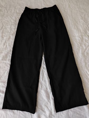 Pantaloni neri 100% seta S/M