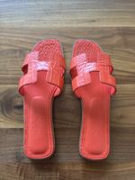 Hermes Oran Crocodile Sandals 39 size