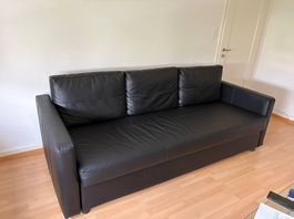 FRIHETEN 3er-Bettsofa, Bomstad schwarz