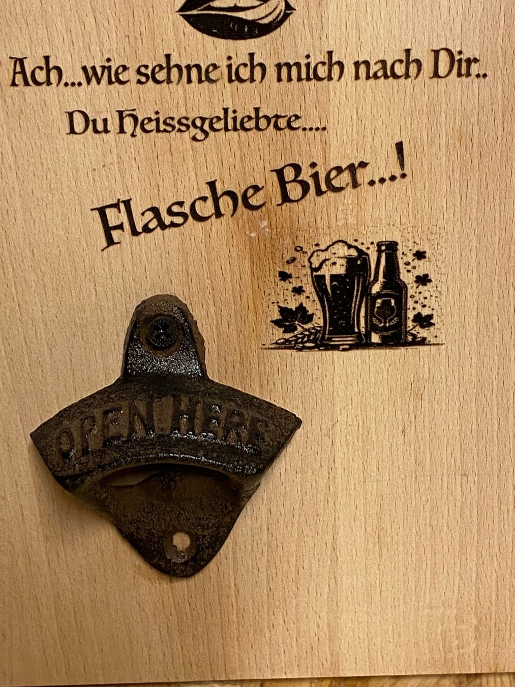 Tutte le decorazioni: Wand Flaschenöffner.. – Usato da Wattwil venduto da Hoelzig 1