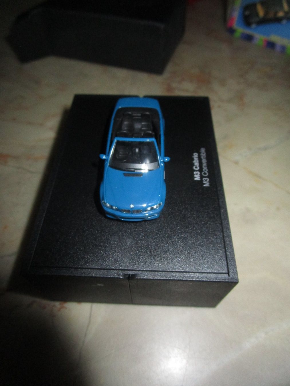 BMW Modellini d'auto: BMW M3 E-46 CABRIOLET 1/87 BMW WERBE MODELL IN HELLBLAU – Nuovo e nell'imballaggio originale da GUTENSWIL venduto da Alpina6 4