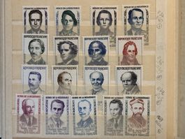 Timbres Collection "Héros de la Résistance" Française 🇫🇷