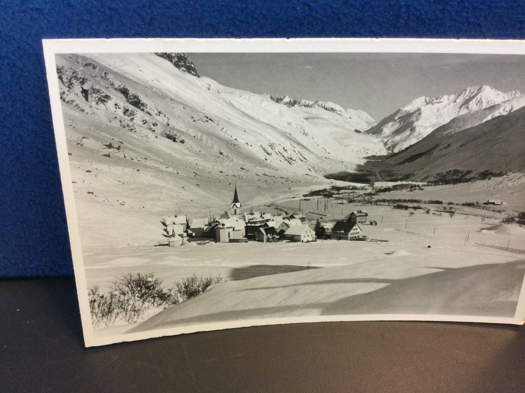 Cartoline postali: Ansitchtskarte Winterlandschaft Realp im Urserntal – Usato da Wangen SZ venduto da kuriosum12 1