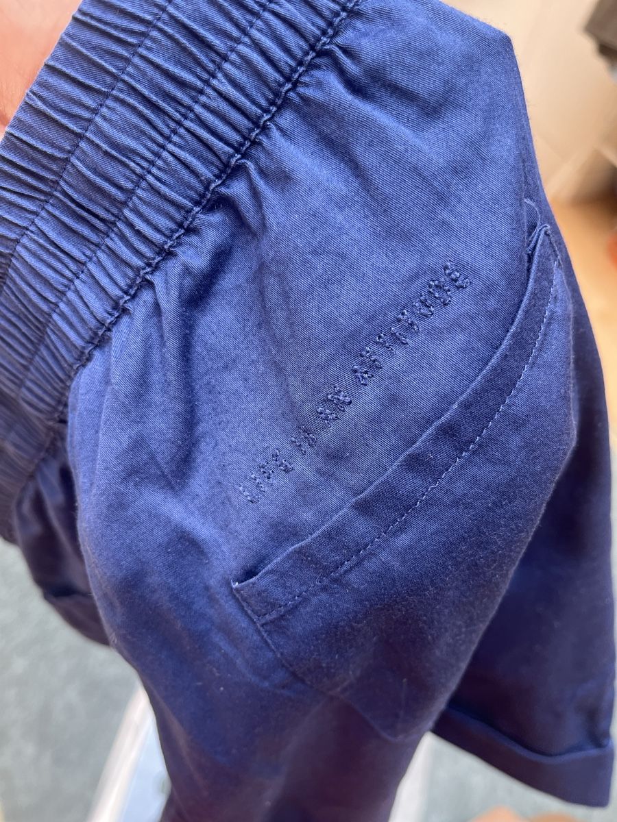 Thinking Mu Pantaloni: Shorts THINKING MU dunkelblau Grösse M  – Usato da Zeiningen venduto da man_69cj 3