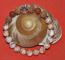 Rudrakshaholz-Mix Pfoten-Armk.