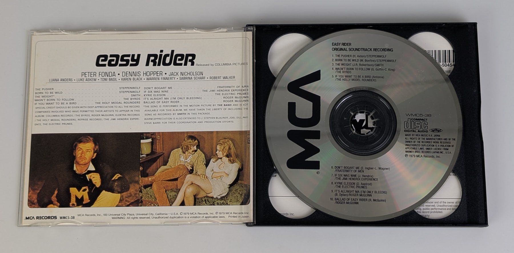 CD: Easy Rider - Original Soundtrack - CD - Top – Usato da Zürich venduto da 1.Simon 2