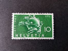 Sonder Vollstempel auf Znr.294 75 Jahre UPU 1949