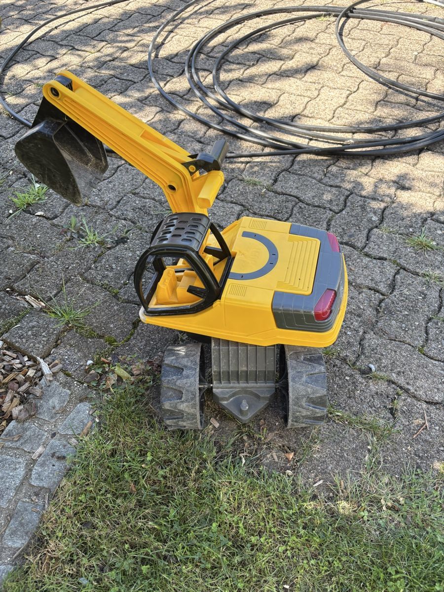 Giocattoli: Spielzeug Bagger gelb gebraucht – Usato da Horgen venduto da Epinas 1