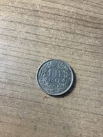 1 Schweizer Franken Silber Münze Jahrgang 1962