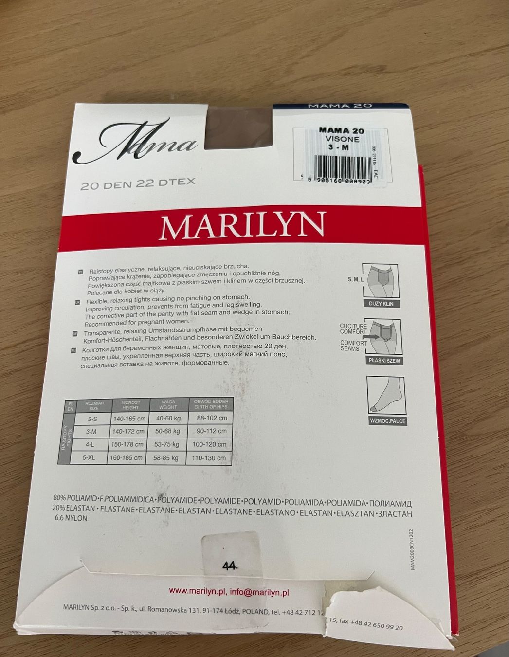 Collants: Maternity Strumpfhose 3 -M 20 Den – Neuf (Voir description) à Zollikerberg par Huglina 1
