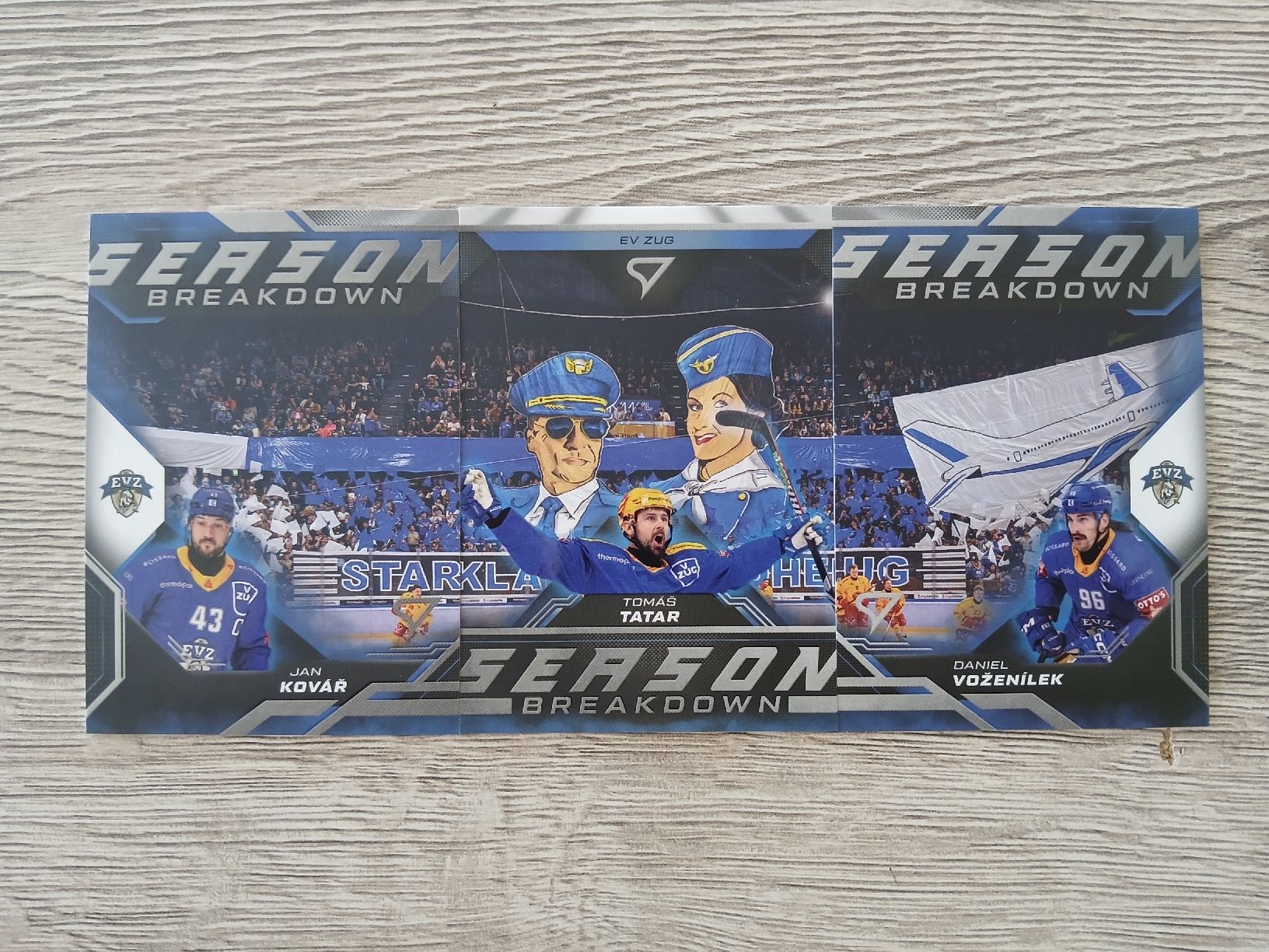 Sportzoo Carte collezionabili: Hockey Cards Saison Breakdown EVZ  – Nuovo (secondo la descrizione) da Düdingen venduto da oliheimo92