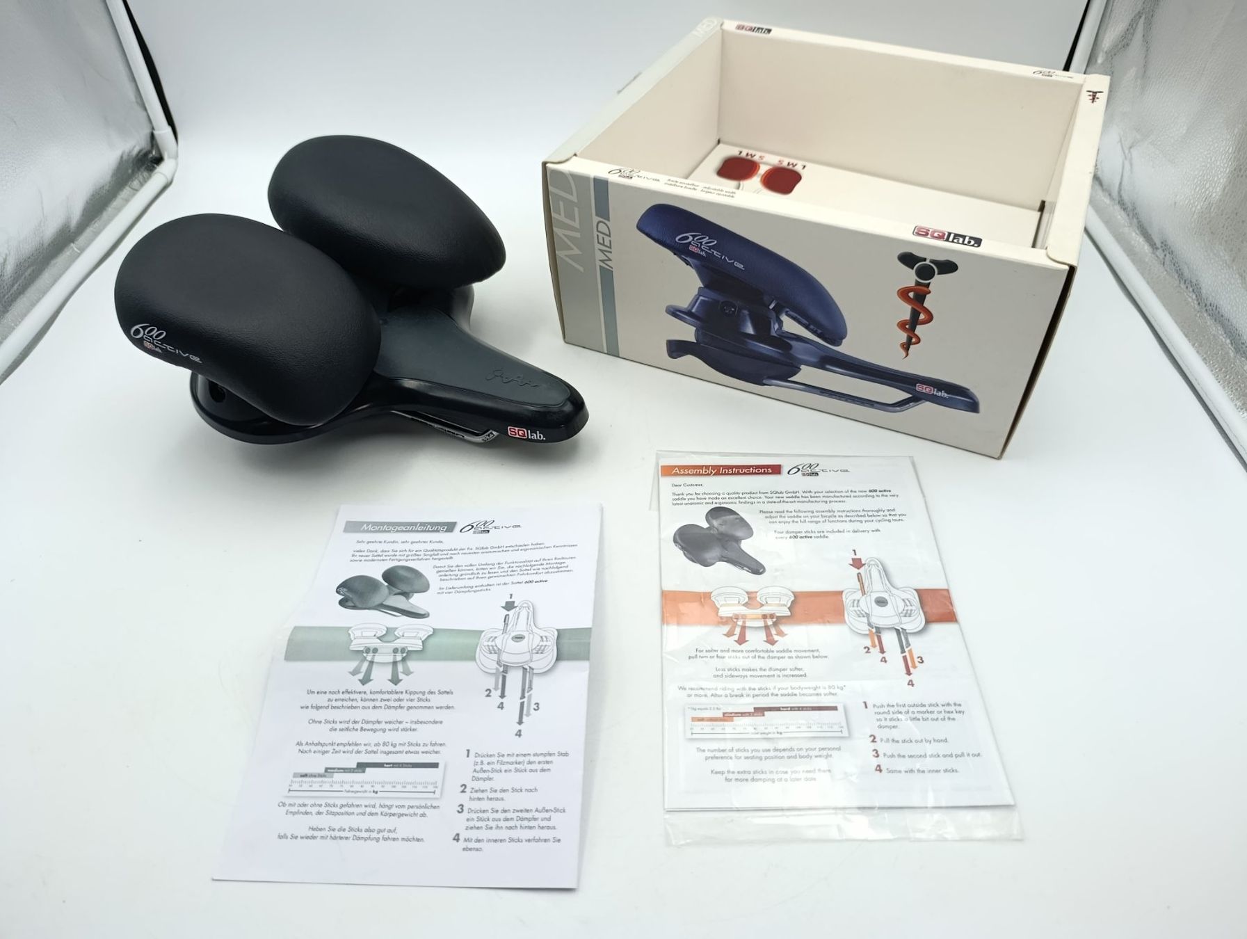 Pezzi di ricambio: Fahrradsattel SQlab 600 active schwarz – Usato da Wil SG venduto da Donaldus 5
