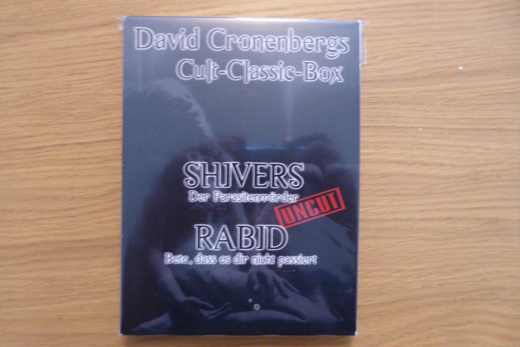 Tutti i DVDs: David Cronenberg Shivers & Rabid uncut – Usato da Allschwil venduto da Summelsarium
