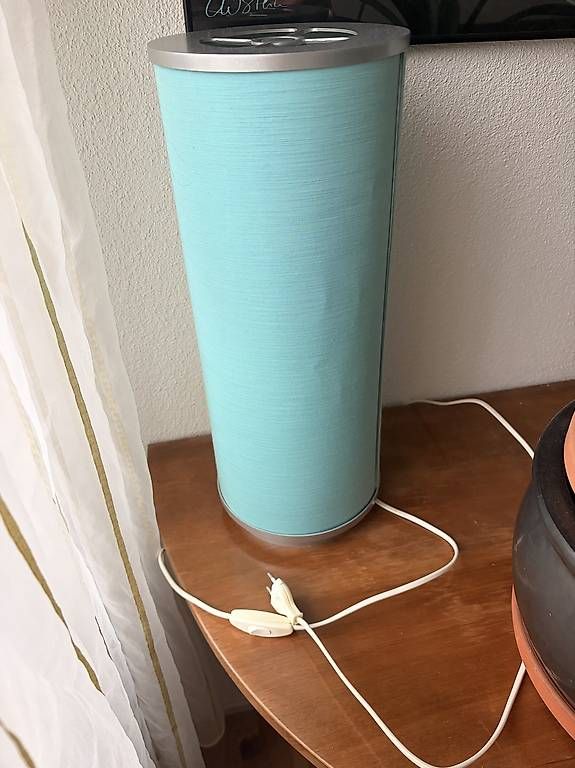 Lampade: Hübsche blaue Lampe – Nuovo e nell'imballaggio originale da Schlieren venduto da fio_7ltb 1