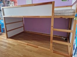 KURA - Hochbett, Kinderbett von Ikea inkl. Matratze
