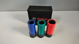 Bosch 3-teiliges Steckschlüssel-Set, 17/19/21 mm ab Fr. 1.-