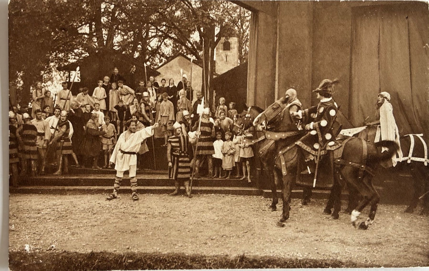 Ansichtskarten: Pfäffikon ZH, Tell spiele, 1926 – Gebraucht aus Frauenfeld von Merk52
