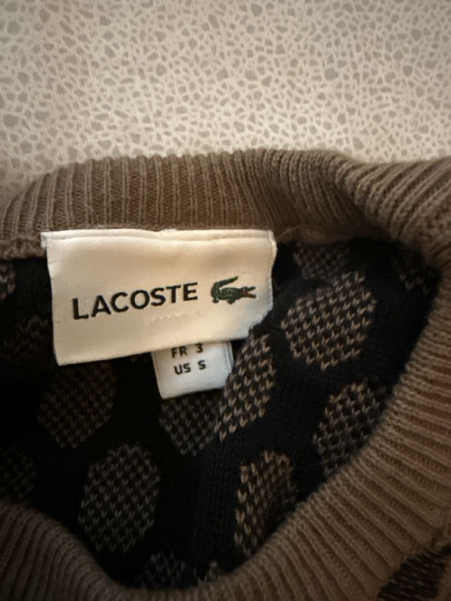 Lacoste Pullover & Sweatshirts: Lacoste Pullover Gr. S Braun Schwarz Punkte Herren Neu – Gebraucht aus Oberwil BL von Zenga60 2