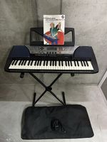 Keyboard Yamaha PSR-340 mit Ständer und Buch