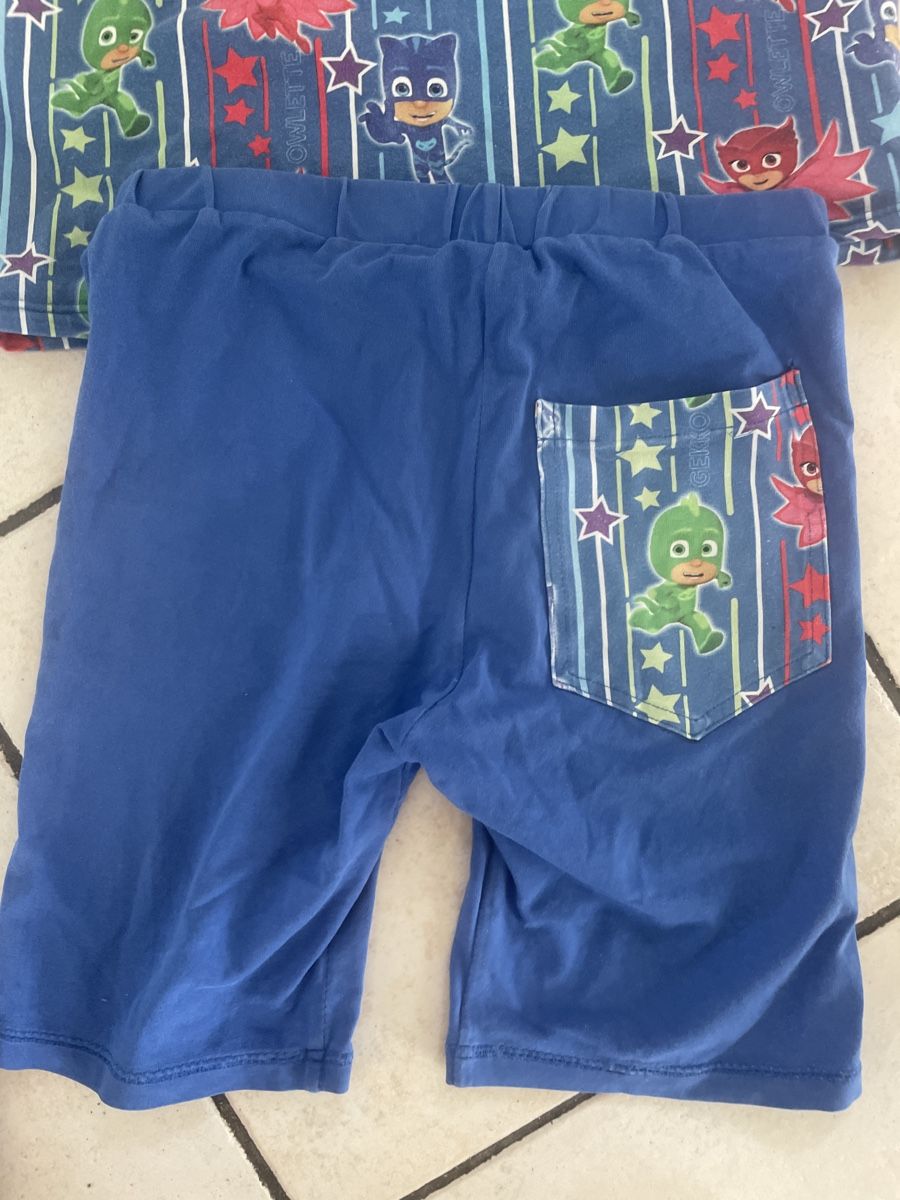 Lotti & Set di vestiti: PJ Masks Sommer Set, Gr.128, Handmade – Usato da Obergerlafingen venduto da cabo4 1
