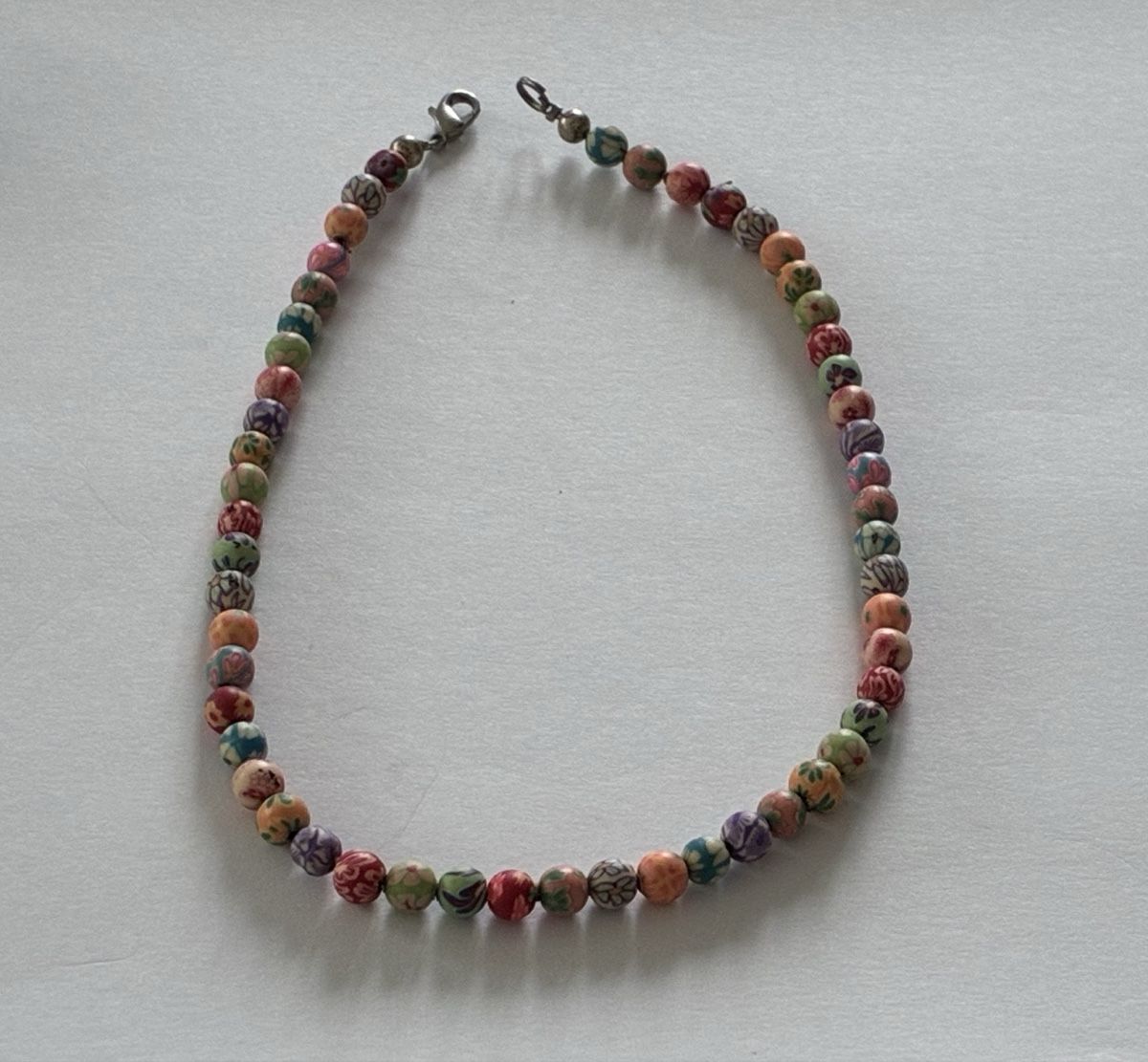 Catenine: Beaded necklace with floral pattern – Usato da Basel venduto da cat_sq5m