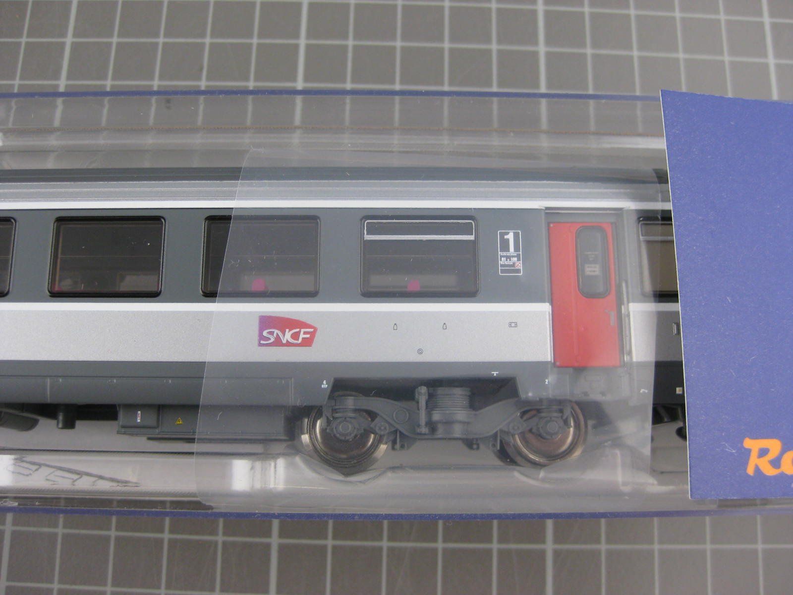 Roco 74537 SNCF Corail Wagen 1. Klasse, in OVP, mit Zurüstte (Neu und ...