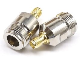 Amateurfunk Adapter N-Female zu SMA-Female