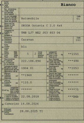 Skoda Autos: Skoda Octavia C 2.0 4x4 – Gebraucht aus Chiggiogna von albetta55 9