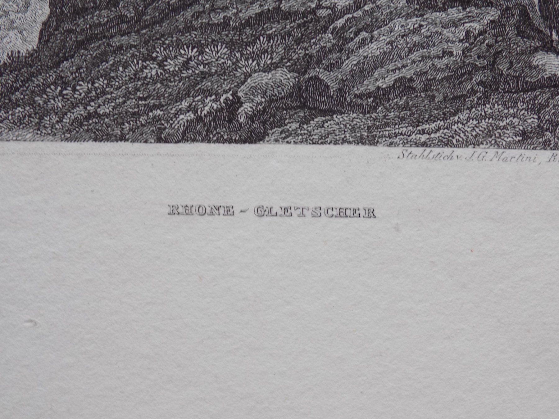 Incisioni: Rhonegletscher Glacier du Rhône – Usato da Risch venduto da Rischli15 2