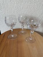 3 tolle Weingläser von Knittel