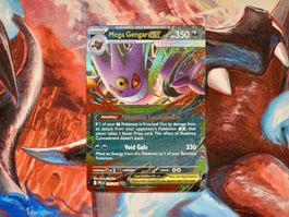 Pokémon Karte Mega Gengar ex PFL EN 056/094 Englisch
