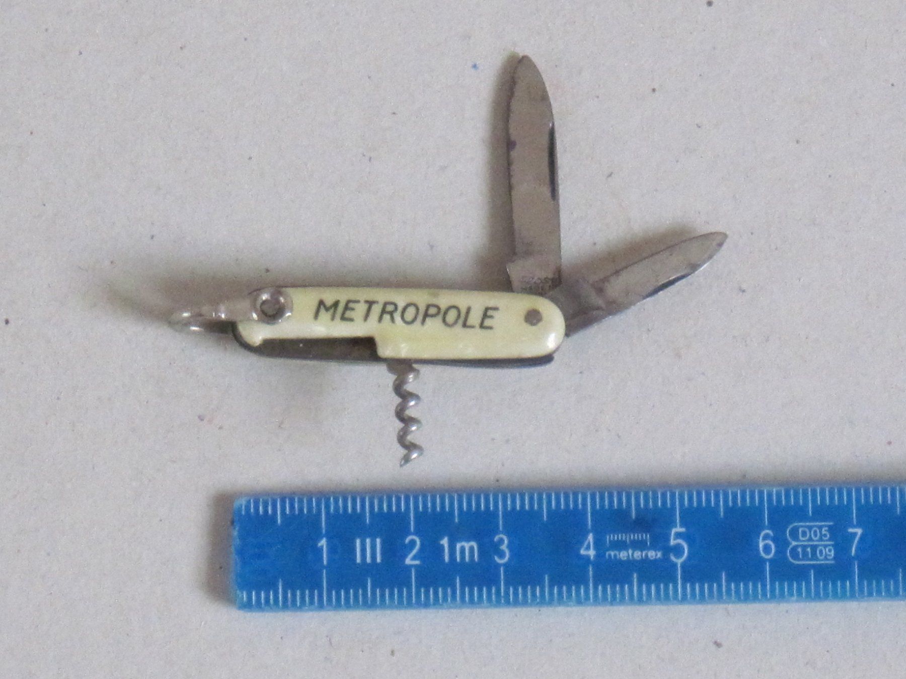 Coltelli tascabile: Sackmesser Werbung Lausanne Metropole – Usato da Feuerthalen venduto da mam_5l7b 2