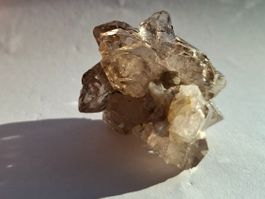Bergkristall Cluster CH Rarität 5 Doppelender