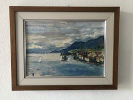 Tableau à l’huile Montreux