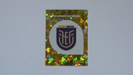 Panini WM 2026 Sticker ECU1 Ecuador Wappen